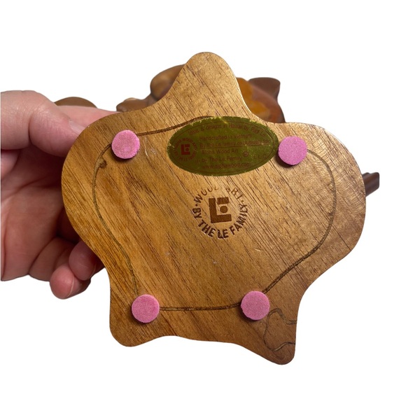 aloha wood art turtle puzzle Trinket Jewelry Box Design In Hawaii By Paul Le - Picture 10 of 16